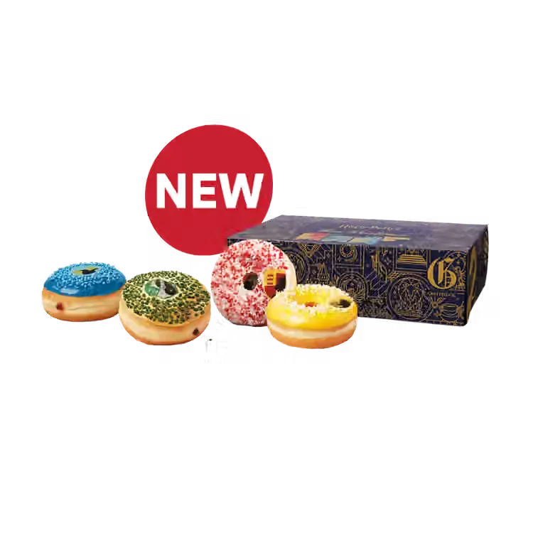 Assorted Hogwarts House Donuts