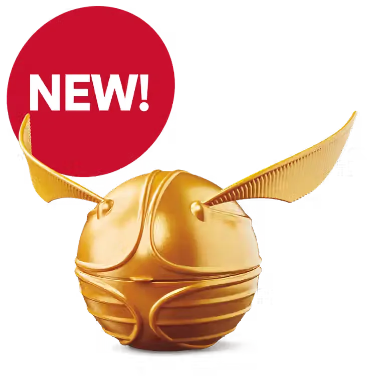 Golden Snitch Timbit Holder