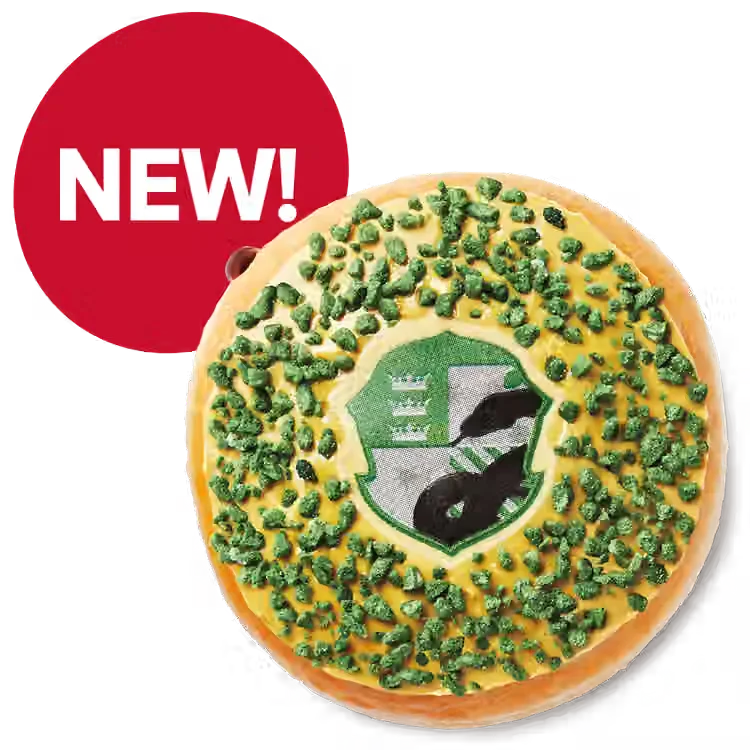 Slytherin Chocolate Pistachio Donut